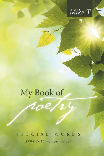 My Book Of Poetry: Special Words