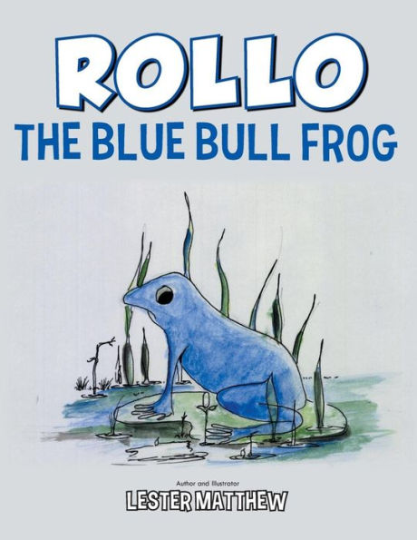 Rollo The Blue Bull Frog