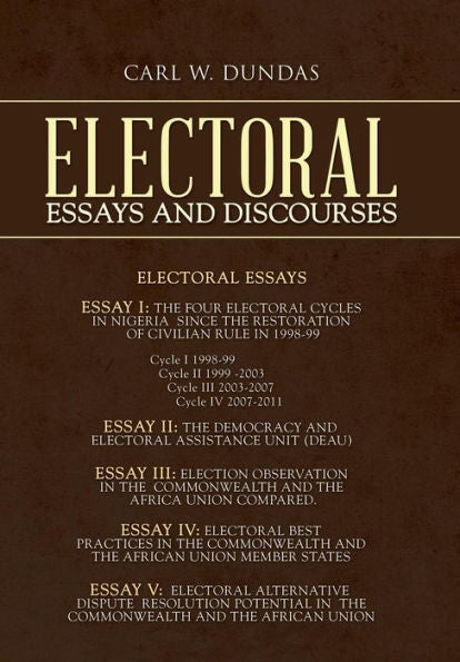 Electoral Essays And Discourses