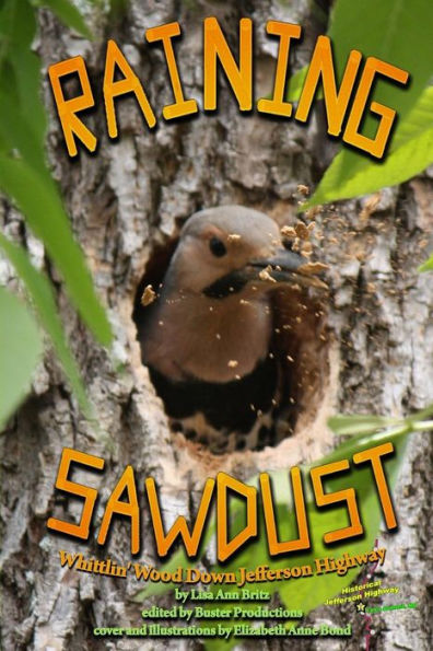 Raining Sawdust: Whittlin' Wood Down Jefferson Highway (Historical Jefferson Highway Learning Express)