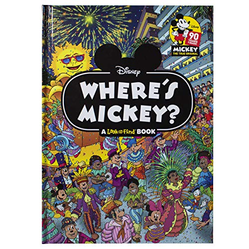Disney - Where's Mickey Mouse - A Look And Find Book Activity Book - Pi Kids