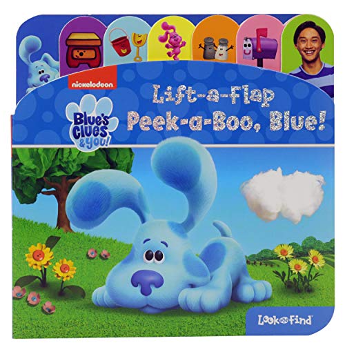 Nickelodeon Blues Clues & You! - Lift-A-Flap Peek-A-Boo, Blue! Look And Find Activity Book - Pi Kids