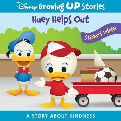Disney Growing Up Stories - Huey Helps Out With Donald Duck, A Story About Kindness - Stickers Included! - Pi Kids