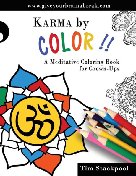 Karma By Color: Coloring Book For Grown-Ups (Us Edition)