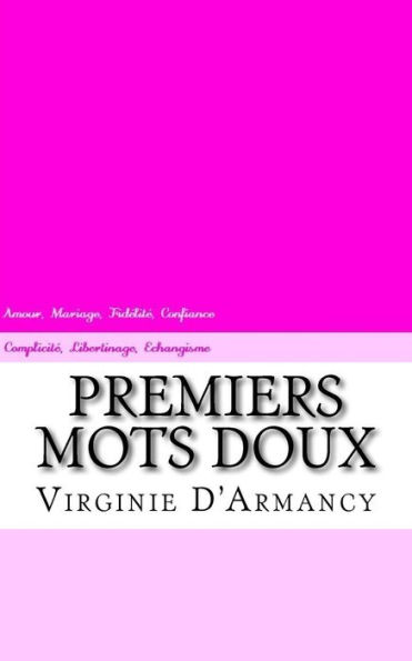 Premiers Mots Doux (Quelques Mots Doux) (French Edition)