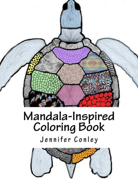 Mandala Inspired Coloring Book: B Inspired (Creative Fun For Adults)
