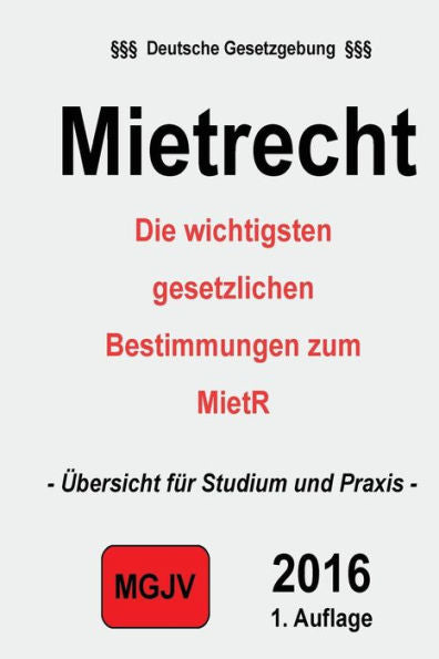 Mietrecht (German Edition)