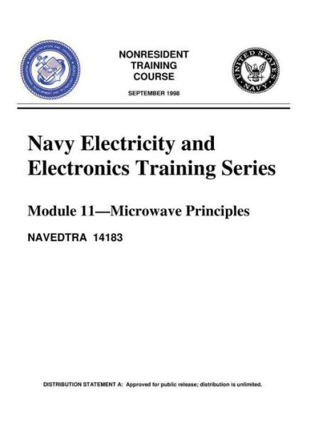 The Navy Electricity And Electronics Training Series: Module 11 Microwave Princi