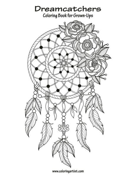 Dreamcatchers Coloring Book For Grown-Ups 1