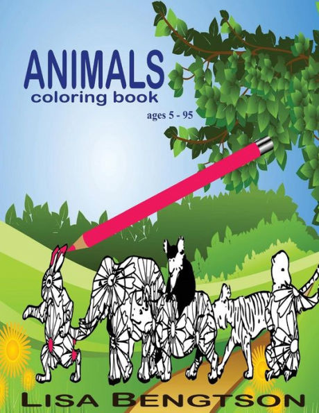 Animals Coloring Book - 9781523727346