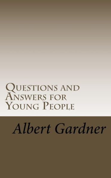 Questions And Answers For Young People