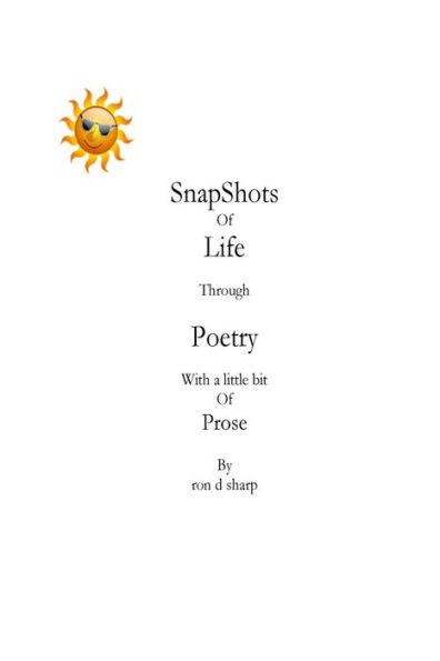 Snapshots Of Life Through Poetry