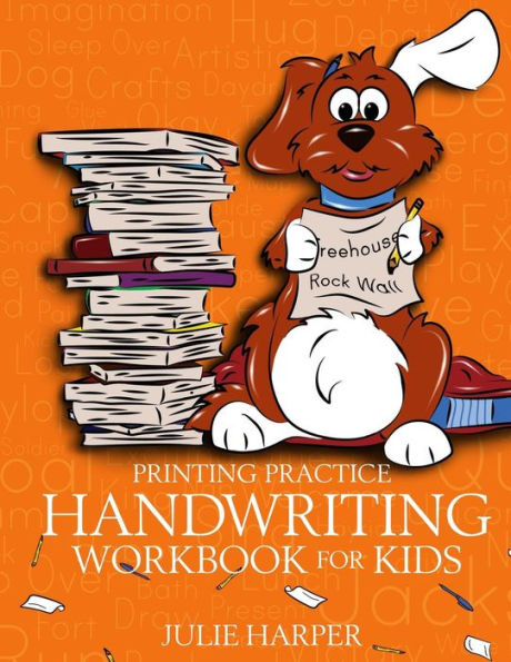 Printing Practice Handwriting Workbook For Kids