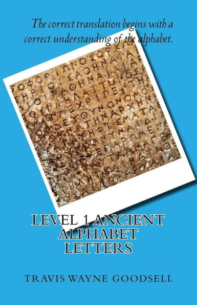 Level 1 Ancient Alphabet Letters (Ancient Alphabets Combined Level Series)