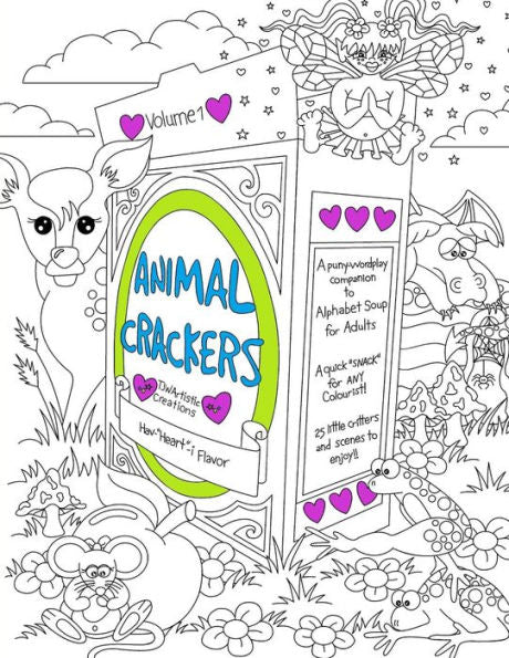 Animal Crackers: A Pun-Y/Word Play Companion To Alphabet Soup For Adults