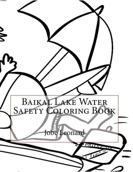 Baikal Lake Water Safety Coloring Book