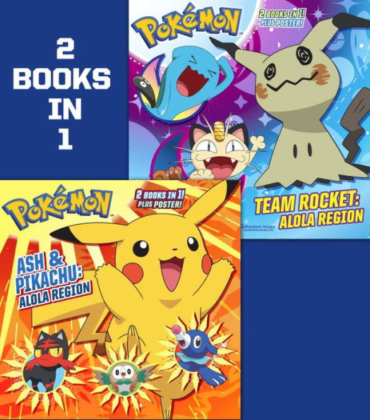 Ash And Pikachu: Alola Region/Team Rocket: Alola Region (Pokemon) (Pictureback(R))