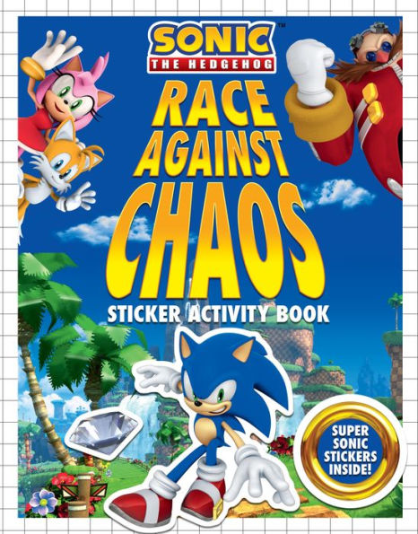 Race Against Chaos Sticker Activity Book (Sonic The Hedgehog)