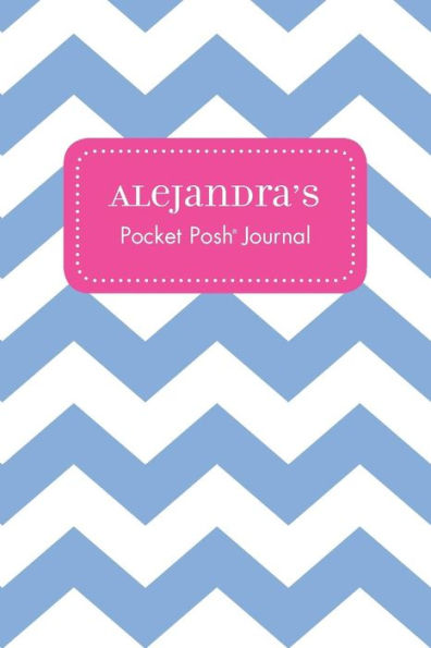 Alejandra's Pocket Posh Journal, Chevron