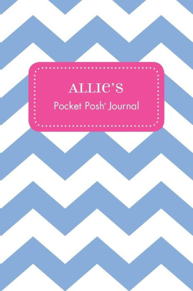 Allie's Pocket Posh Journal, Chevron