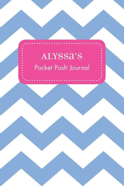 Alyssa's Pocket Posh Journal, Chevron