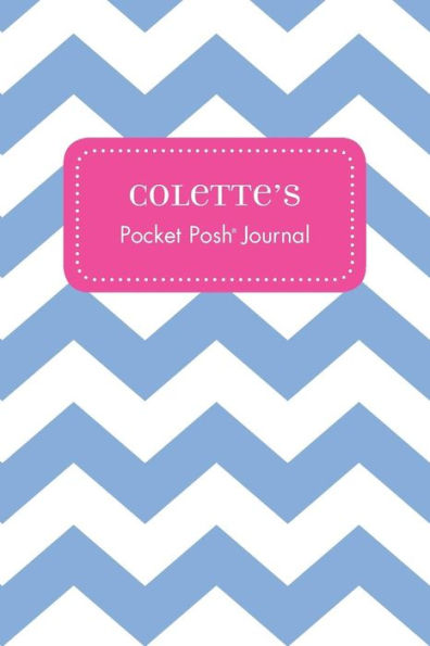 Colette's Pocket Posh Journal, Chevron