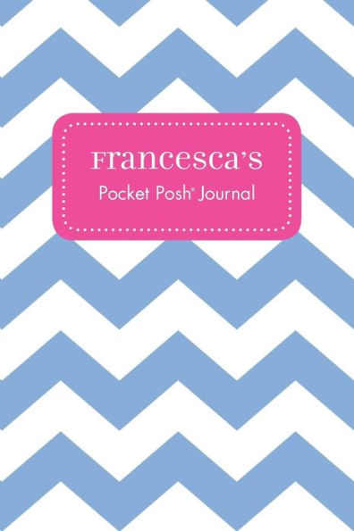 Francesca's Pocket Posh Journal, Chevron
