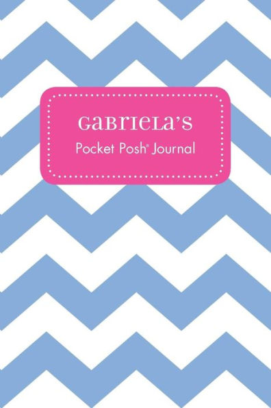 Gabriela's Pocket Posh Journal, Chevron