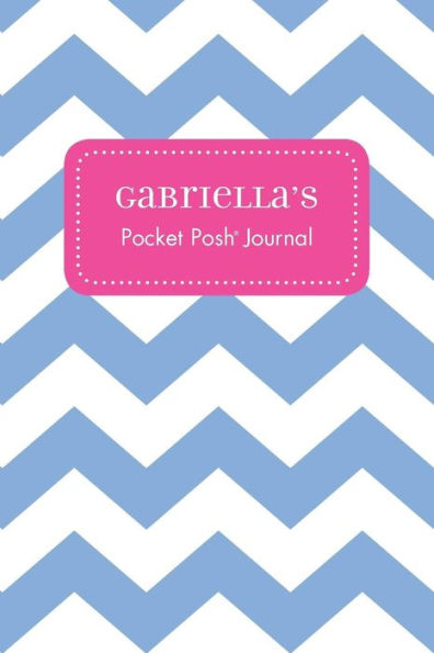 Gabriella's Pocket Posh Journal, Chevron