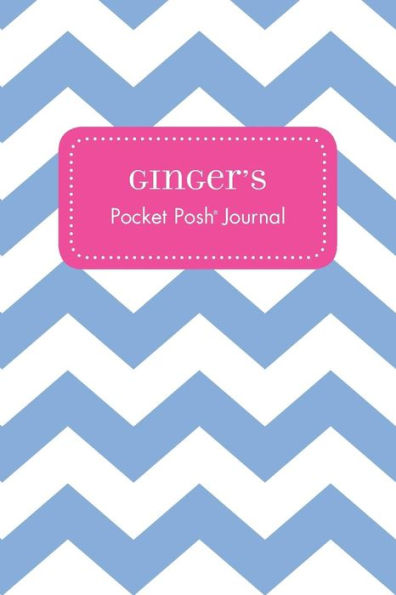 Ginger's Pocket Posh Journal, Chevron