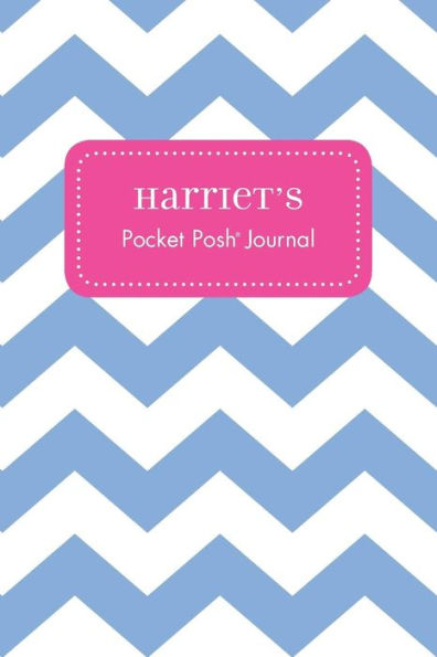 Harriet's Pocket Posh Journal, Chevron
