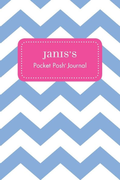 Janis's Pocket Posh Journal, Chevron