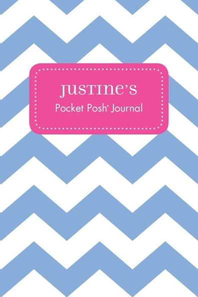 Justine's Pocket Posh Journal, Chevron