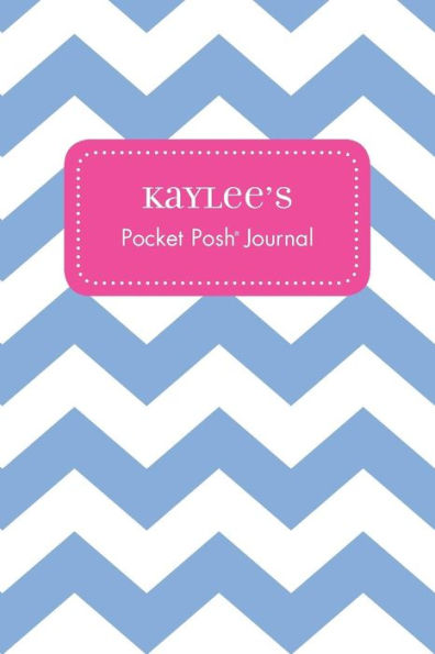 Kaylee's Pocket Posh Journal, Chevron