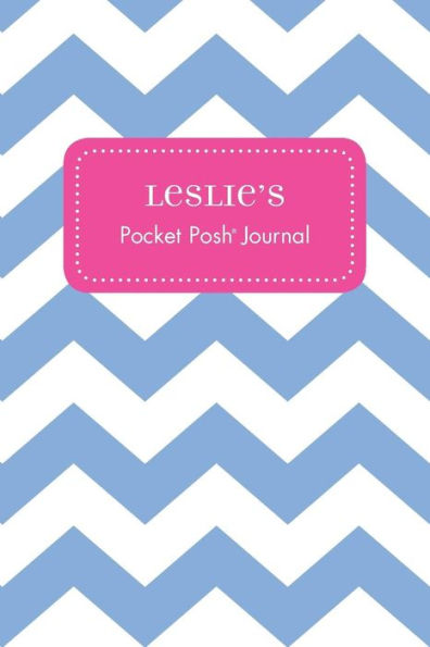 Leslie's Pocket Posh Journal, Chevron