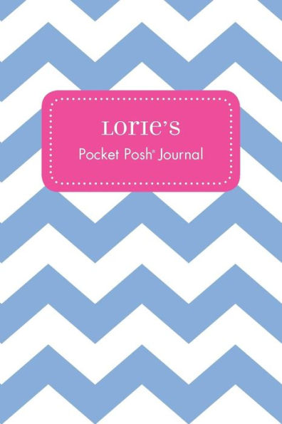 Lorie's Pocket Posh Journal, Chevron