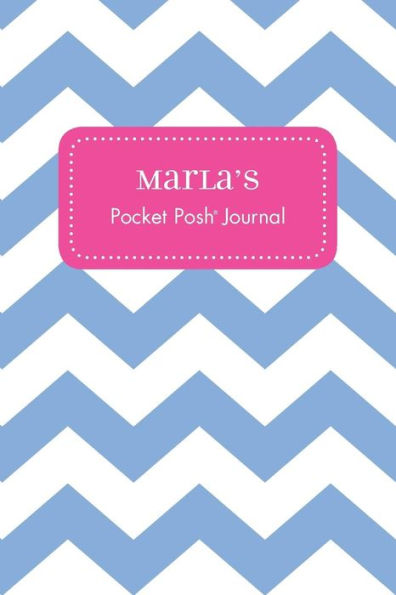 Marla's Pocket Posh Journal, Chevron