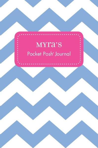 Myra's Pocket Posh Journal, Chevron