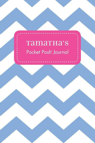 Tamatha's Pocket Posh Journal, Chevron