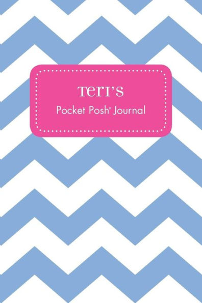 Teri's Pocket Posh Journal, Chevron