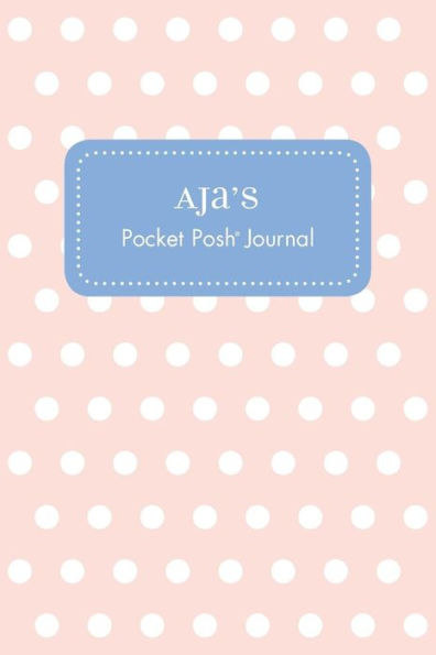 Aja's Pocket Posh Journal, Polka Dot