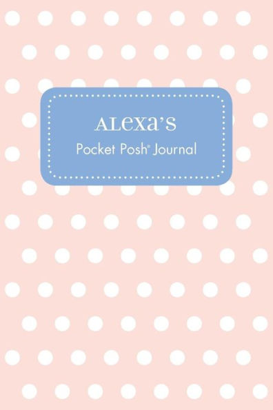 Alexa's Pocket Posh Journal, Polka Dot