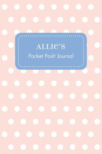 Allie's Pocket Posh Journal, Polka Dot