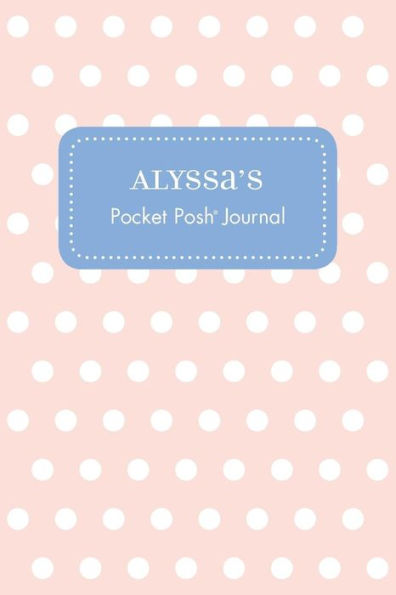 Alyssa's Pocket Posh Journal, Polka Dot