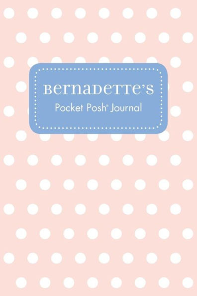 Bernadette's Pocket Posh Journal, Polka Dot