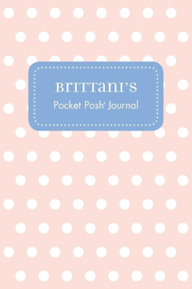 Brittani's Pocket Posh Journal, Polka Dot
