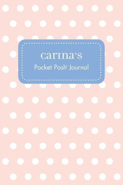 Carina's Pocket Posh Journal, Polka Dot