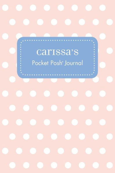 Carissa's Pocket Posh Journal, Polka Dot