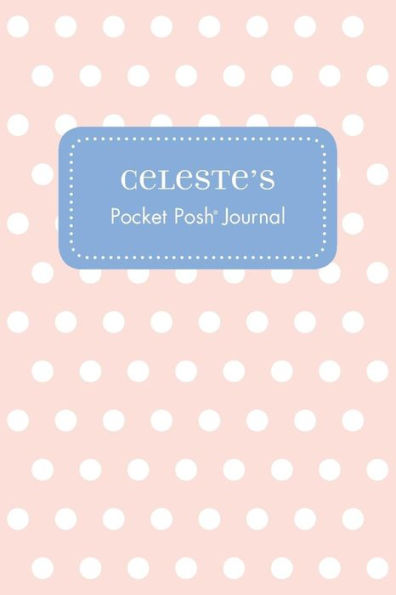 Celeste's Pocket Posh Journal, Polka Dot