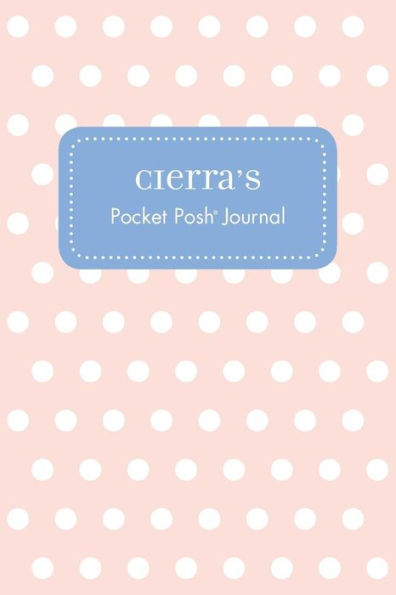 Cierra's Pocket Posh Journal, Polka Dot